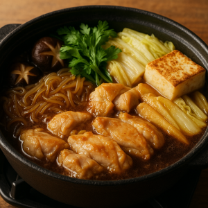 鶏すき焼き